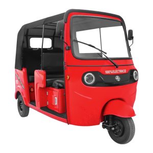 Mototaxi QUANTUM modelo Electro TAXI ROJO