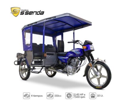 Mototaxi marca SSenda Modelo SELVA