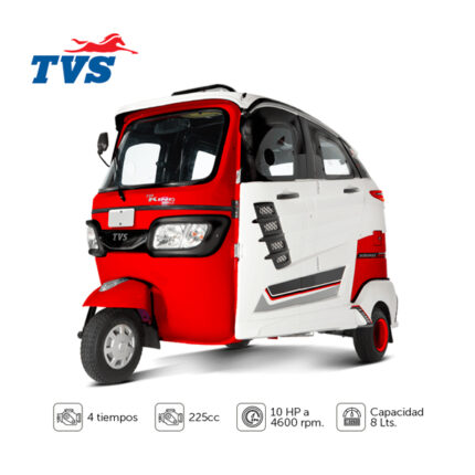 Mototaxi MARCA TVS Modelo King Duramax full