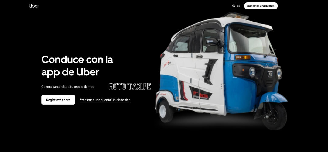 El nuevo servicio de mototaxis de UBER