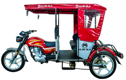 Mototaxi mavila modelo M-150 color rojo